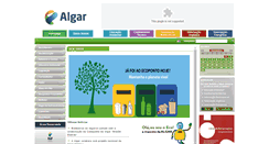 Desktop Screenshot of algar.com.pt